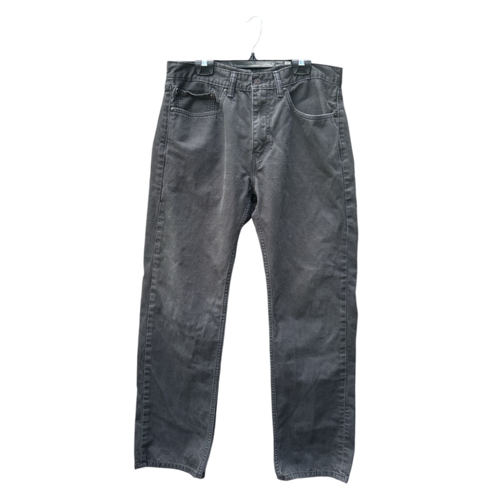 Levi's 505 Men's Black Straight Jeans Sz 34